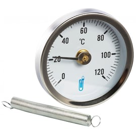 Thermomètre applique A45D - diamètre 63 mm