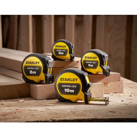 Mesure courte magnétique avec ruban double face Control-Lock™ 5 mètres x 25 mm