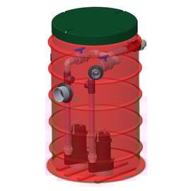 Station de relevage FLOWLIFT-S EVO-1000/50.A