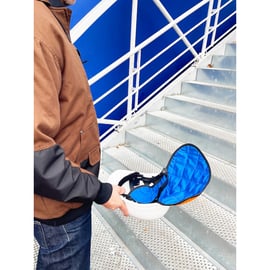 Sous-casque rafraîchissant avec protection nuque - taille unique - orange