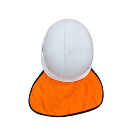 Sous-casque rafraîchissant avec protection nuque - taille unique - orange