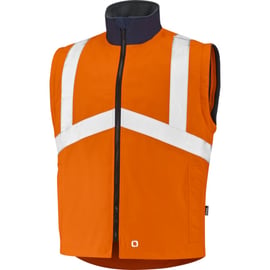 Blouson haute-visibilité 2 en 1 SIRIUS EVO orange / marine