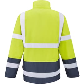 Parka haute-visibilité 4 en 1 SIRIUS EVO jaune / marine