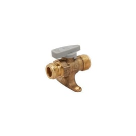 Robinet d'arrêt gaz avec pattes de fixation (sachet) - 3/4" - 15