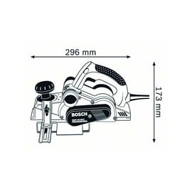 Rabot électrique filaire GHO 40-82 C coffret standard - MY36