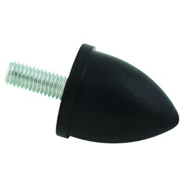 Butoir conique sur tige filetée caoutchouc