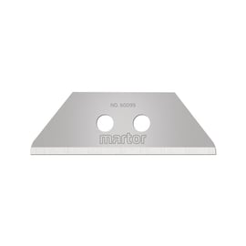 Lame de cutter trapézoïdale n°60099 avec pointe arrondie acier 55,9 mm