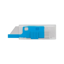 Lame de cutter trapézoïdale n°60099 avec pointe arrondie acier 55,9 mm