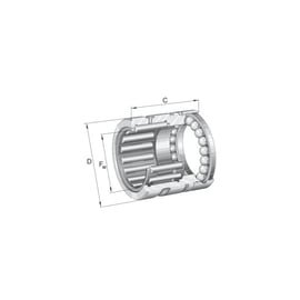 Roulement à aiguilles avec butées à billes série NX