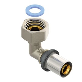 Coude écrou tournant femelle LBP EASYTEC