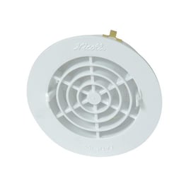 Grille d'aération FATM à fermeture adaptable pour tuyau PVC