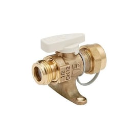 Robinet vanne ROIA avec bouchon et attache sous blister - 1/2"