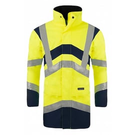 Veste haute visibilité ELYSE jaune/marine
