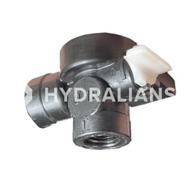 Embase plastique 2 voies 10 bar 1/8"