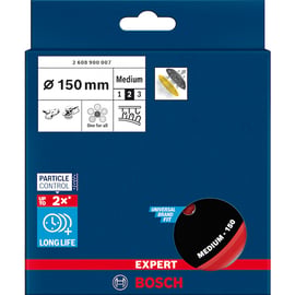 Plateau de ponçage Expert multihole universel - diamètre 150 mm - dureté moyenne
