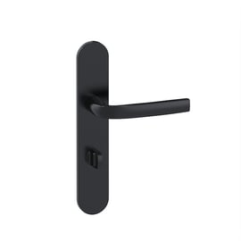 Ensemble sur grande plaque LOGIO Onyx noir mat