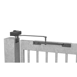 Ferme-portillon avec bras à glissière DC