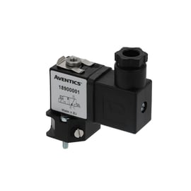 Électrovanne série 189 - avec connecteur - 3/2 - NF - D=1,2 mm - G1/8" - 24 VDC - directe - 18900001.24/DC