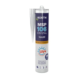 Mastic polymère MSP 106 UV+ - 290 ml - transparent