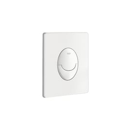 Plaque de commande pour bâti-support SKATE AIR - vertical - double volume - blanc