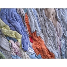 Chiffon textile couleur - sac de 5 kg - t-shirt et polo
