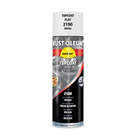 Peinture HARD HAT en aérosol - blanc RAL 9010 - mat - 500 mL