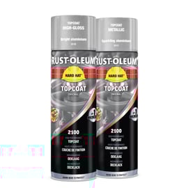 Peinture de finition métallique HARD HAT en aérosol