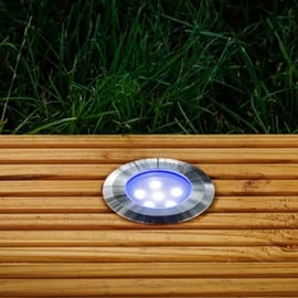 Projecteur encastrable LED SIRIUS bleu 1W 12V