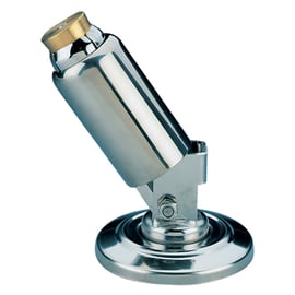 Ancrage articule inox sur platine pour échelle