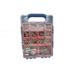 Coffret de 730 Vis panneau particule (Vis Agglo) Tête Fraisée Pozidriv® Inox A2