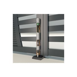 Verrou de sol électrique motorisé ELECTRADROP-E argent