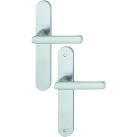 Ensemble sur grande plaque HAMBURG argent F1