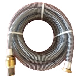 Kit aspiration D25 avec clapet crépine - taraudé 1" - 7m