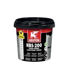 Enduit d'étanchéité HBS-200 Caoutchouc liquide - 1 L - noir