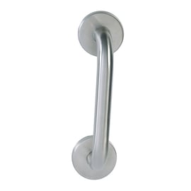 Poignée de tirage tubulaire sur rosace inox 304