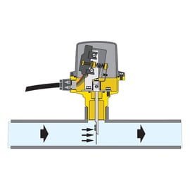 Contrôleur de débit à palette FLUSSOSTAT S626 - 1"