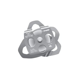 Mousqueton poulie double - 16 mm