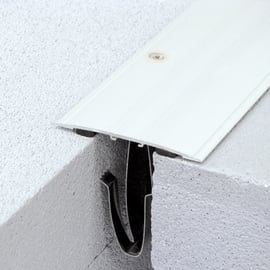 Couvre-joint de sol biseauté adhésif et percé