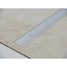 Profilé antidérapant strié à visser - largeur 37 mm - longueur 2700 mm