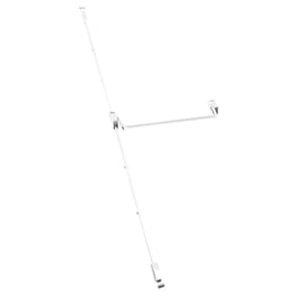 Serrure antipanique ISY BAR coupe-feu 2 points haut et bas blanc