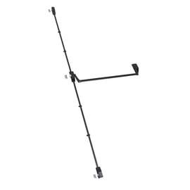 Serrure antipanique ISY BAR coupe-feu 3 points haut et latéraux noir