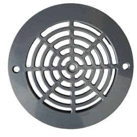 Grille de bonde de fond 196 mm pour COFIES gris foncé