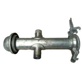 Croix type SPHÉRIQUE avec 2 sorties filetées 1"1/2