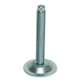 Vérin de réglage de socle - M8 x 60 mm - acier zingué