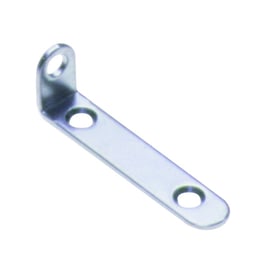Equerre d'assemblage acier zingué 50 x 15,5 x 1,5 mm