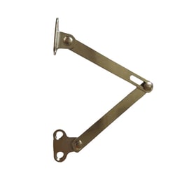 Compas abattant avec arrêt - longueur 150 mm - acier nickelé