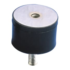 Butée cylindrique RADIAFLEX fixation mixte - D.20 mm - Charge de pression maximale : 350 N - 520015