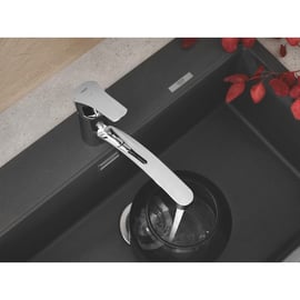 Mitigeur monocommande d'évier Eurosmart bec bas