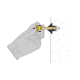 Point d'ancrage amovible COEUR PULSE - 12 mm