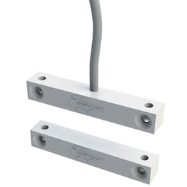 Contact magnétique applique 3 fils NO/NC - 9x9 - 10M